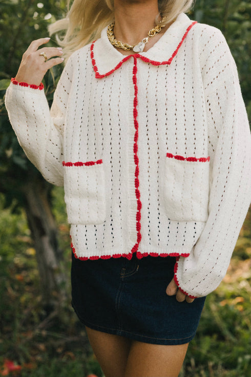 Apple Knit Cardigan